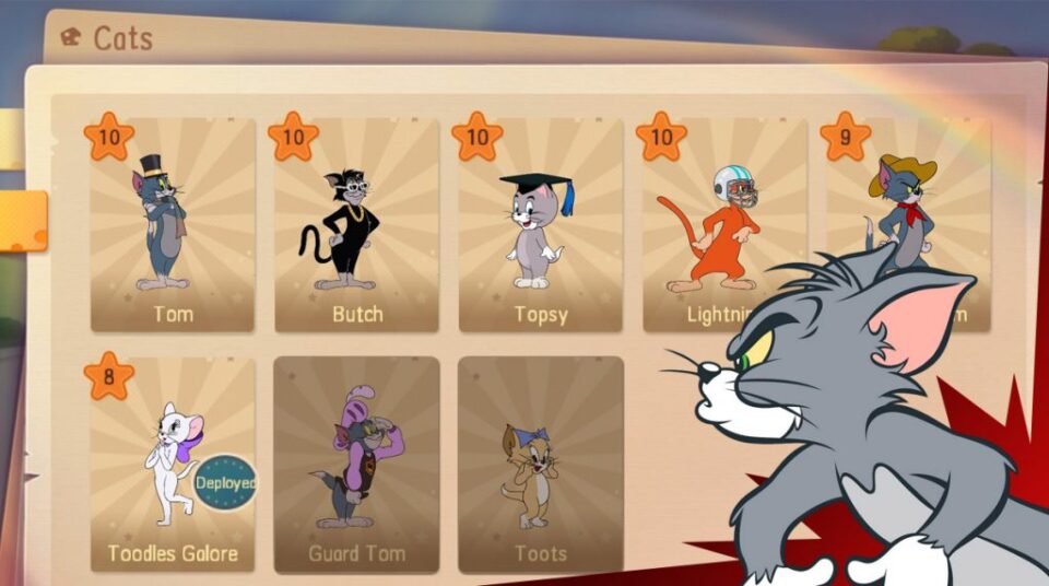 Tom and Jerry Gacha Game for iOS (Download IPA) iPhone iPad