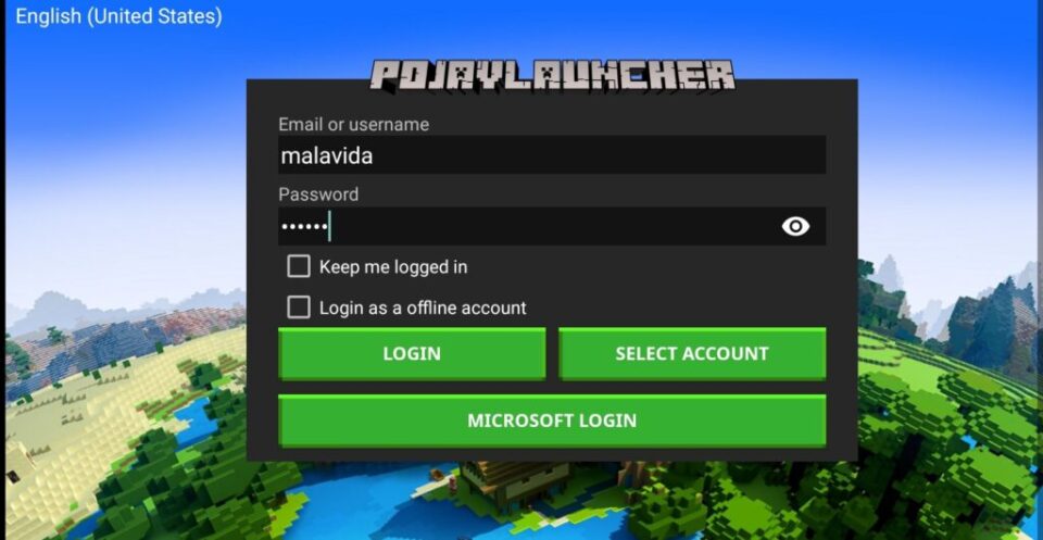 Pojav Launcher Minecraft Java for iOS