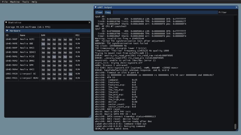 Orbital emulator for PC